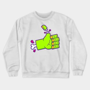 Thumbs up Crewneck Sweatshirt